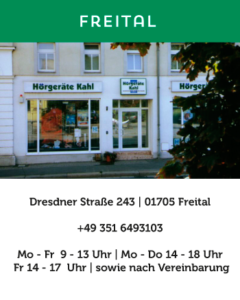 Filiale von Hörgeräte Kahl in Freital