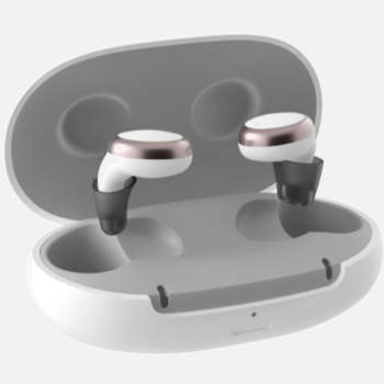 Hörgeräte mit Lithium-Ionen-Akku im Earbud Design